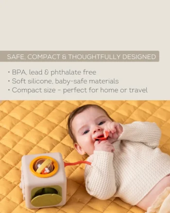 Peek&Play silikonska kocka Taf Toys