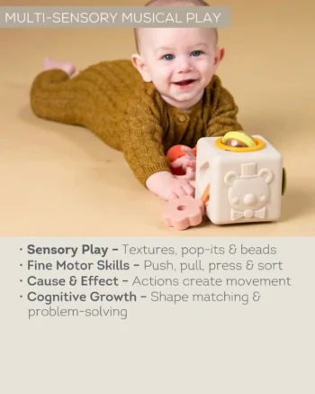 Peek&Play silikonska kocka Taf Toys