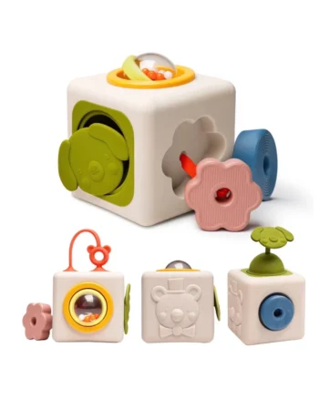Peek&Play silikonska kocka Taf Toys