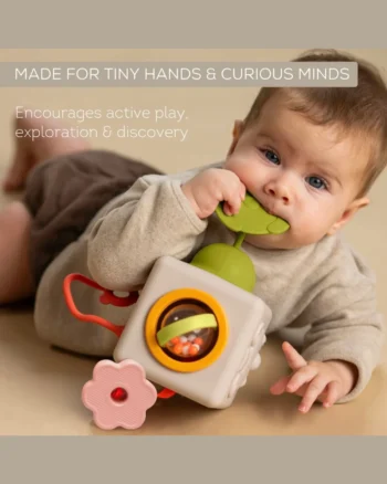 Peek&Play silikonska kocka Taf Toys
