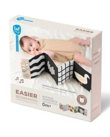 Umirujuća newborn knjiga Taf Toys