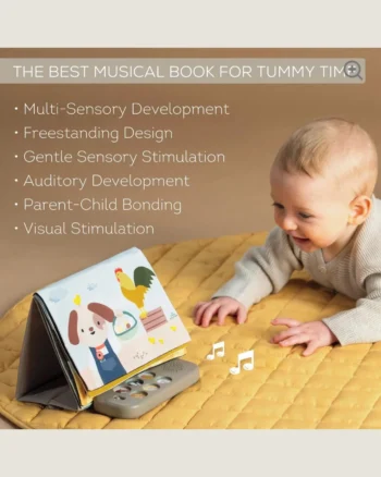 Zvučna tummy time knjiga Taf Toys